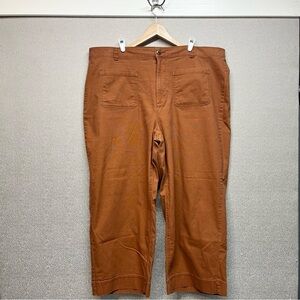 20 Old Navy High-rise Wide Leg Cropped Chino NWOT